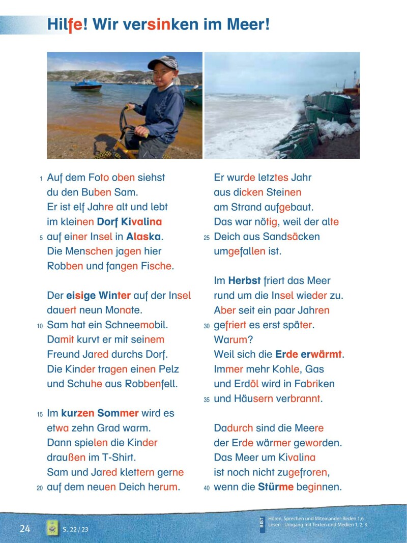 ABC der Tiere 3 - Schulbuch Kompaktausgabe: Lesebuch