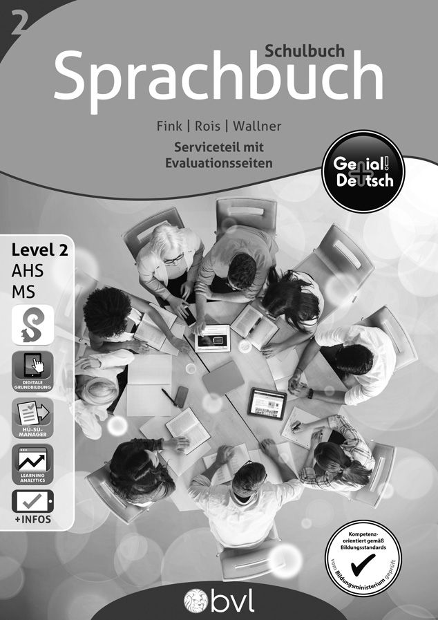 Genial! Deutsch 2 - Sprachbuch IKT NEU: Serviceteil mit Evaluationsseiten