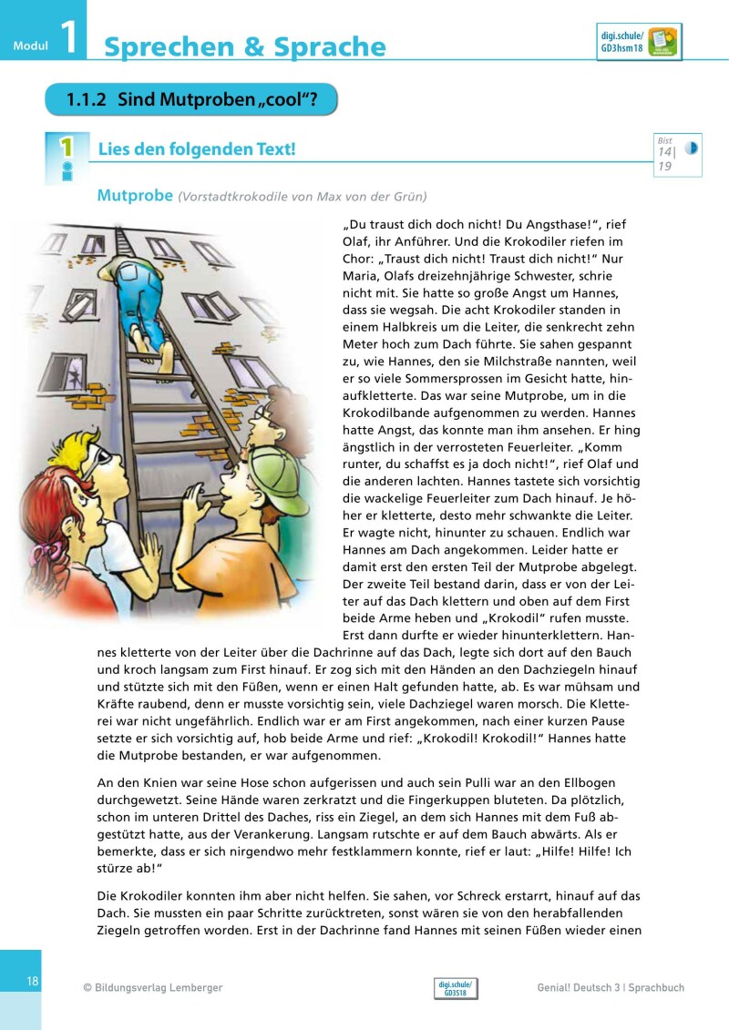 Genial! Deutsch 3 – Sprachbuch IKT NEU: Schulbuch PLUS-Lizenz mit eSquirrel