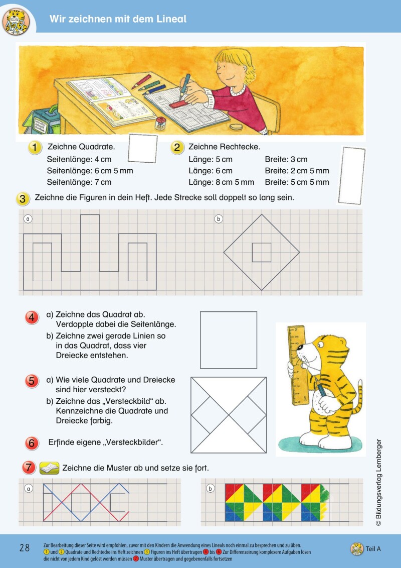 Mathetiger 3 - Schulbuch Teil A (für das 1. Semester)