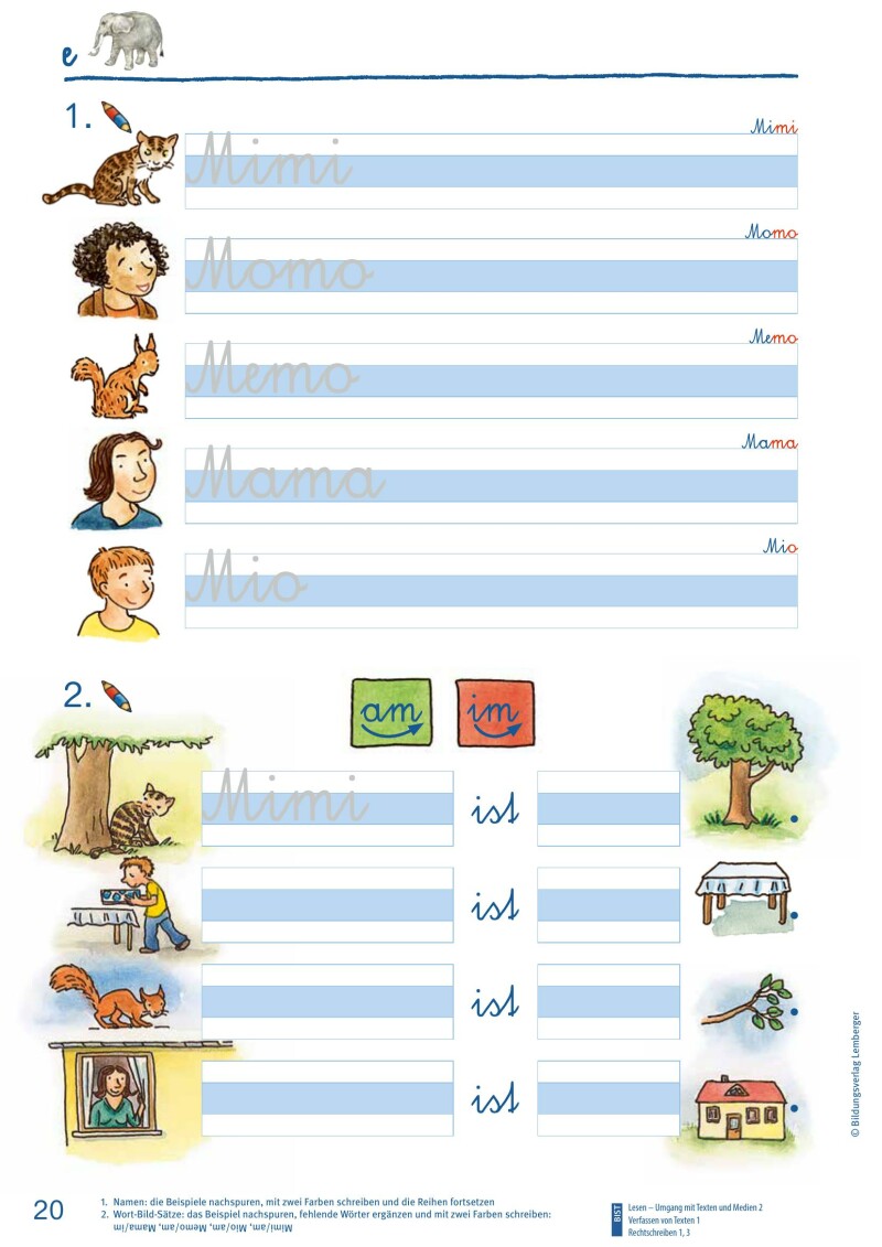ABC der Tiere 1 – Schulbuch: Schreiblehrgang Schreibschrift LP’23 v1.1