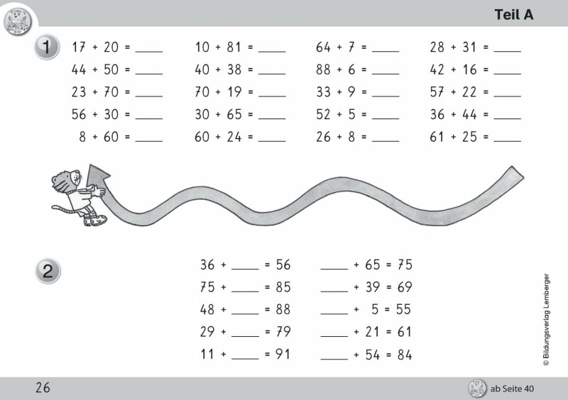 Mathetiger 2 NEU – Schulbuch Tigertrainer (2-teilig) – Classic
