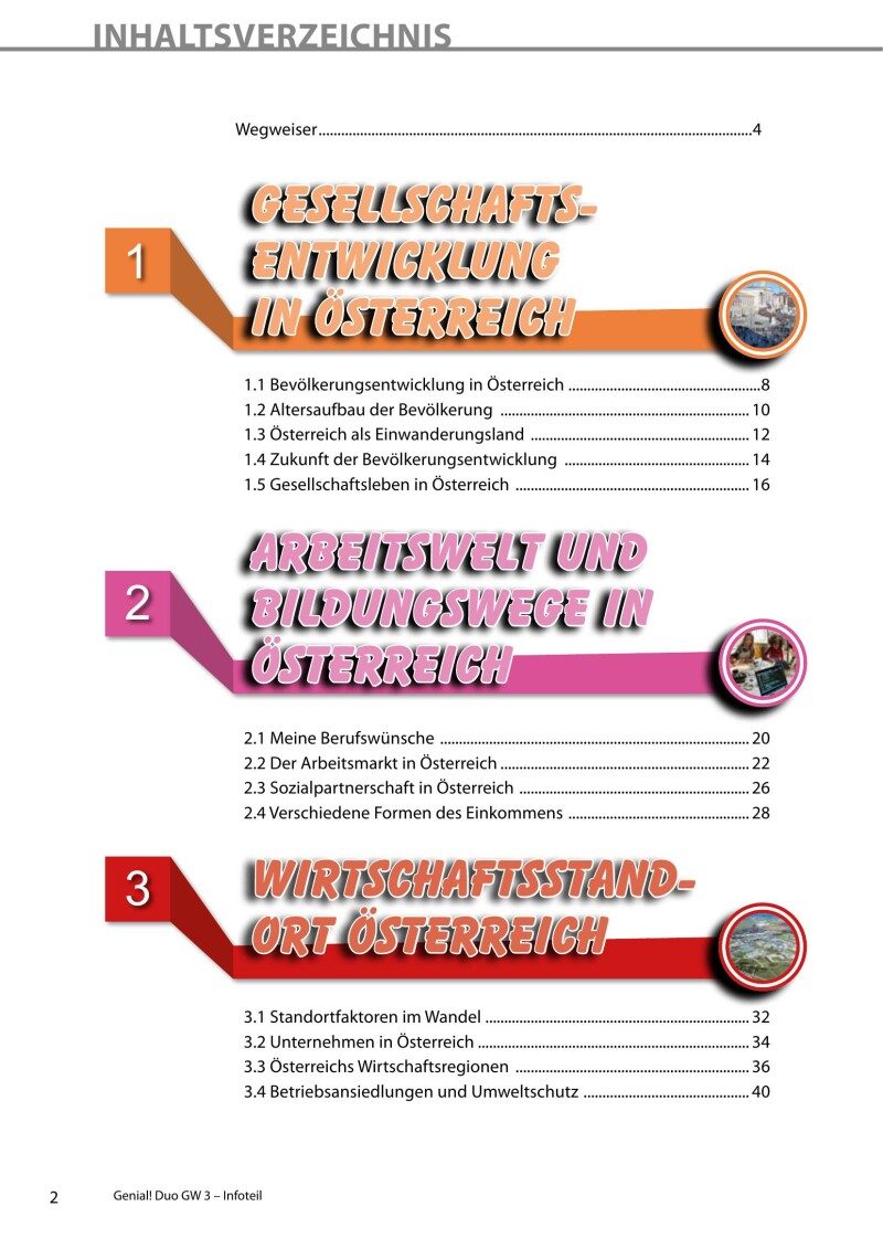 Genial! Duo Geografie und Wirtschaftliche Bildung 3 - Infoteil