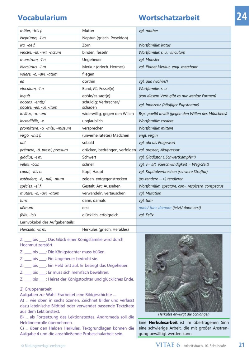 Vitae 6 / Schulbuch für die 6. Klasse Kurzlatein v1.1