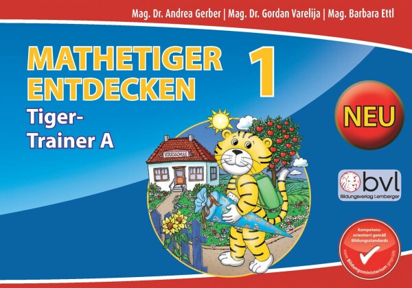 Mathetiger 1 - Schulbuch Tigertrainer (2-teilig)