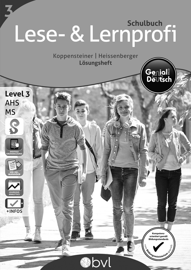 Genial! Deutsch 3 - Lese- und Lernprofi IKT NEU: Schulbuch - Lösungen