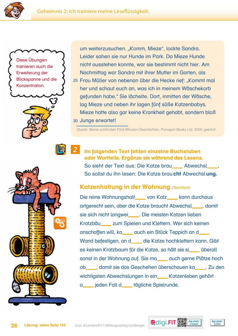 Lese- und Lernprofi 4 LP’23 v1.1 / Schulbuch