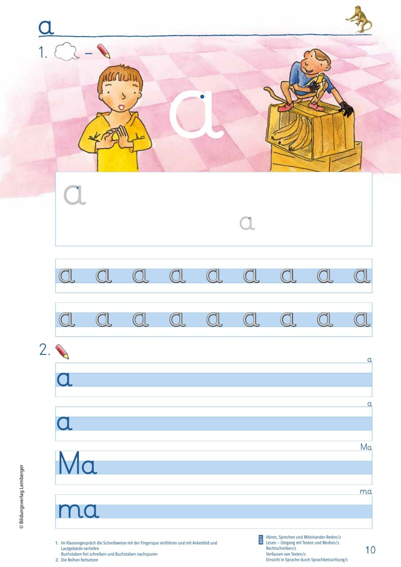 ABC der Tiere 1: Schreiblehrgang Grundschrift