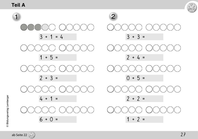 Mathetiger 1 NEU - Schulbuch Tigertrainer - Teil A (für das 1. Semester)