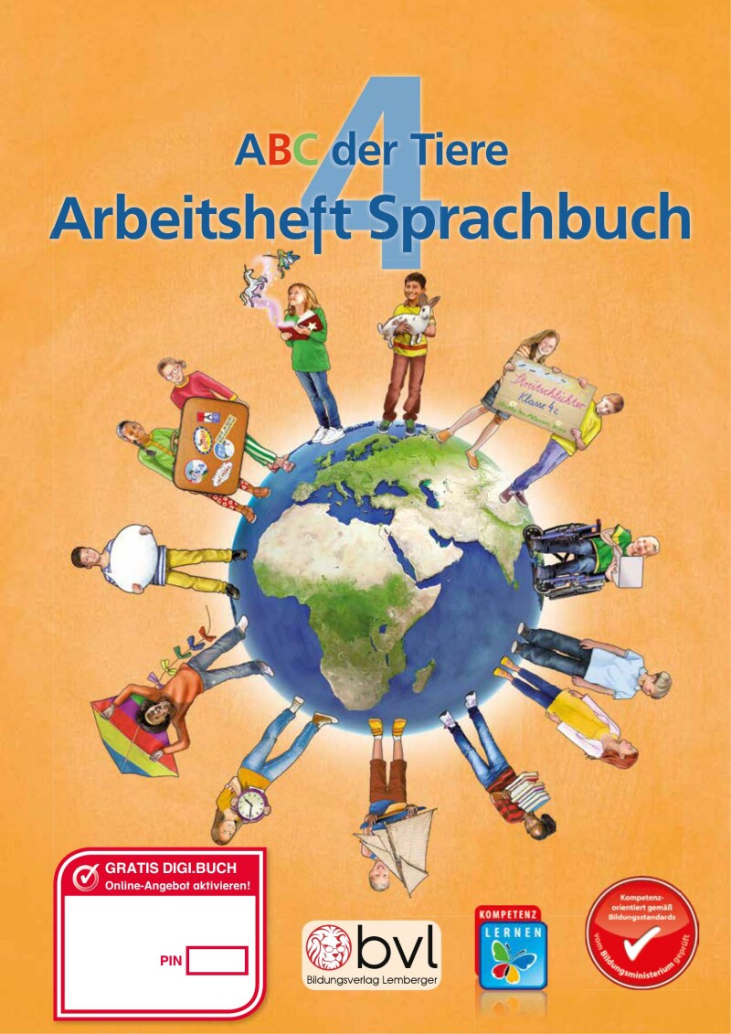 ABC der Tiere 4 - Schulbuch: Sprachbuch - Arbeitsheft