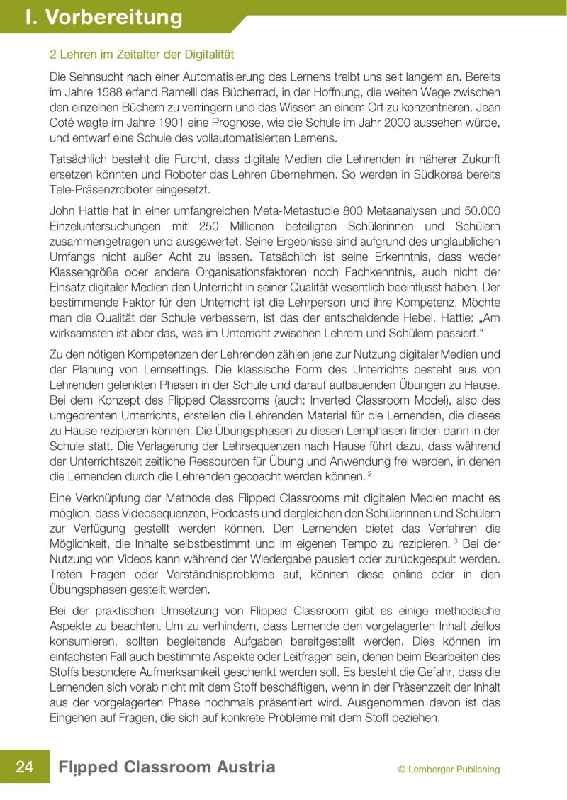 Flipped Classroom Austria