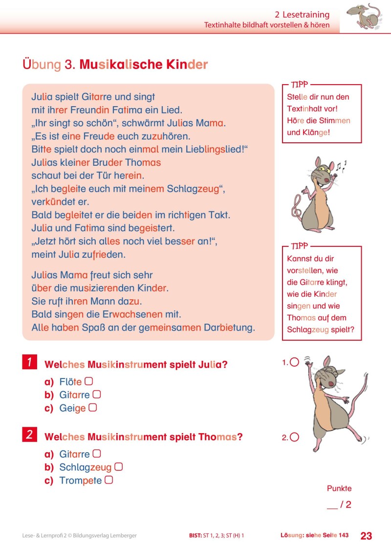 Lese- und Lernprofi 2 - Schulbuch: Silbierte Ausgabe_Version 3.1