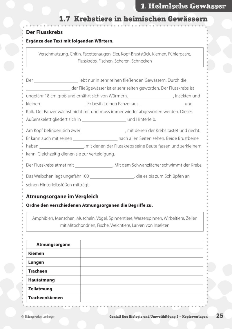 Genial! DUO Biologie 3_LP’23 – Kopiervorlagen