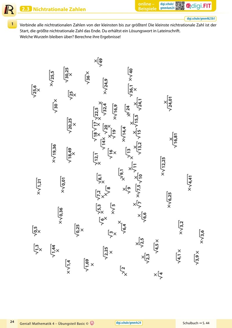Genial! Mathematik 4 – Übungsteil Basic + Master Edition IKT