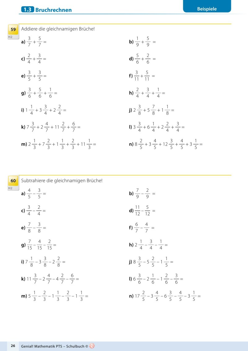 Genial! Mathematik PTS - Schulbuch NEU