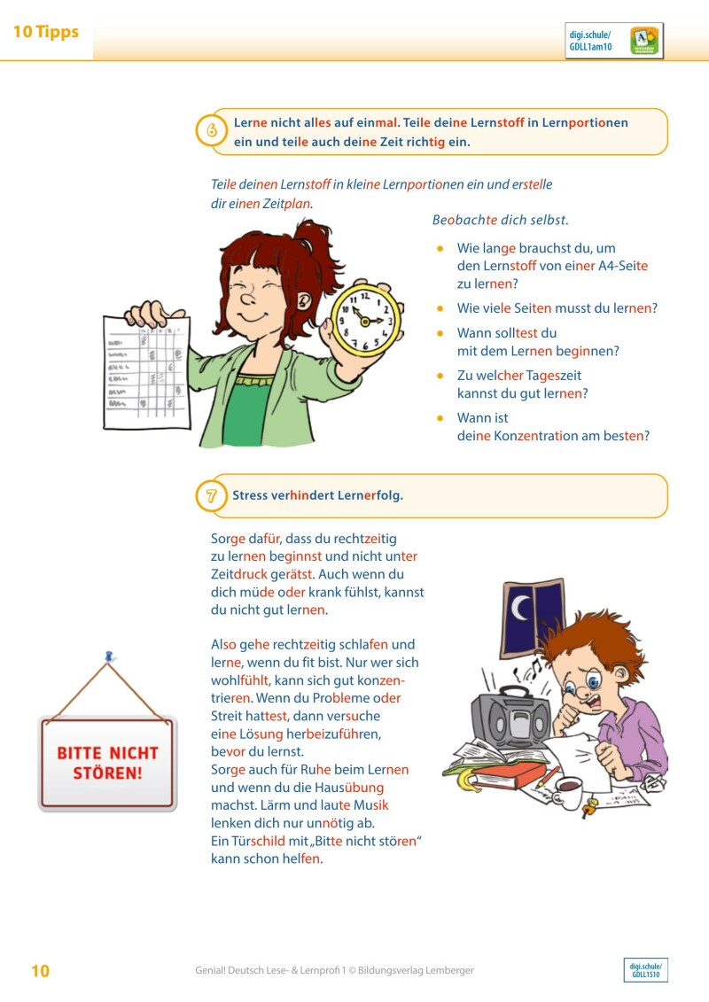 Genial! Deutsch 1 – Lese- und Lernprofi IKT LP’23 v.1.1 / Schulbuch silbierte Ausgabe