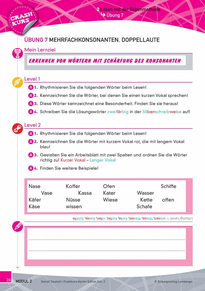 Genial! Deutsch - Crashkurs Lesen: Schulbuch Master Edition