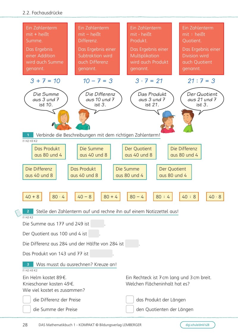 DAS Mathematikbuch 1 - KOMPAKT: Grundkompetenzen-Training (mit Gratis E-Book)