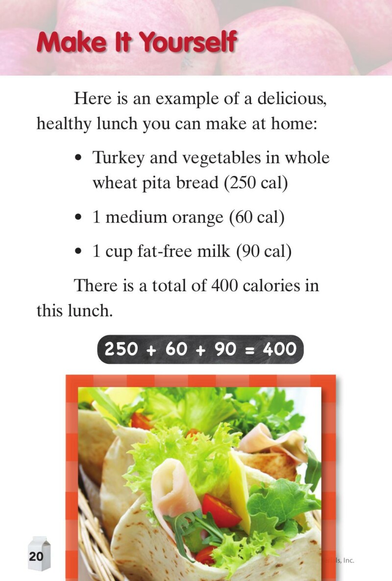 A1 – Count Me In! What’s for Lunch?