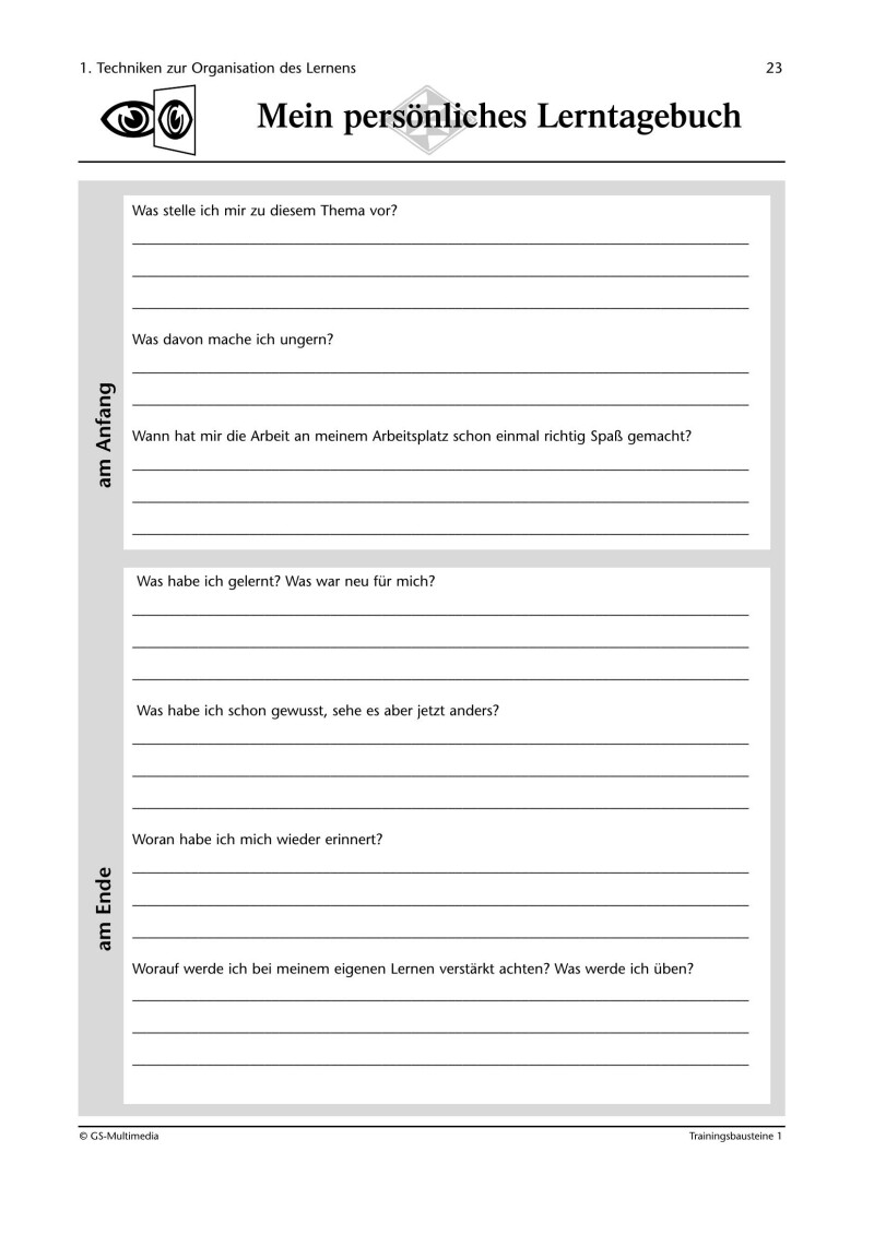 Kompetenz Lernen® – future training – Trainingsbausteine 1