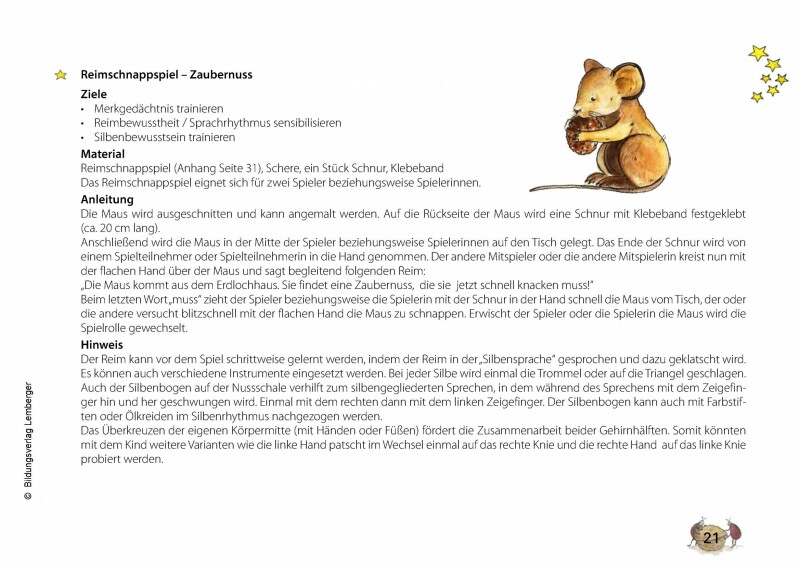 Drago im Zauberwald – Bilderbuch mit Fördermaterial: Die Zaubernuss