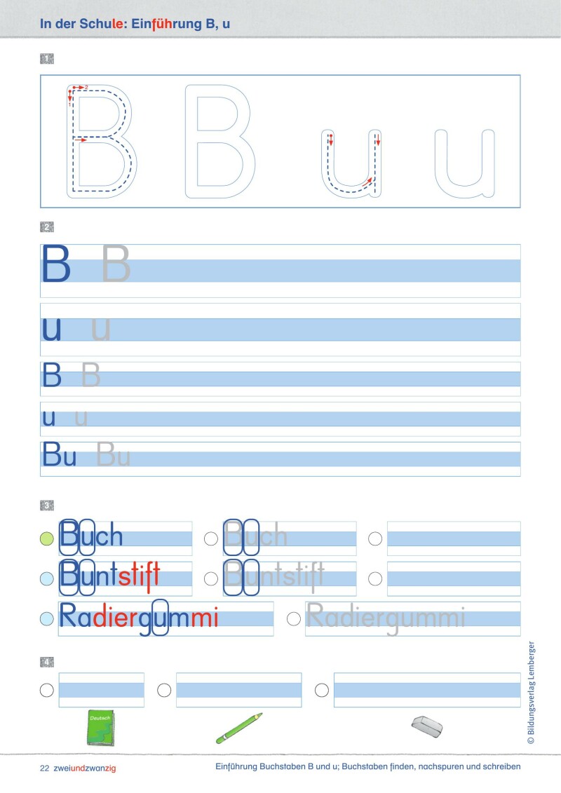 Willkommen – Deutsch als Zweitsprache: Vorkurs - Lesen und Schreiben lernen