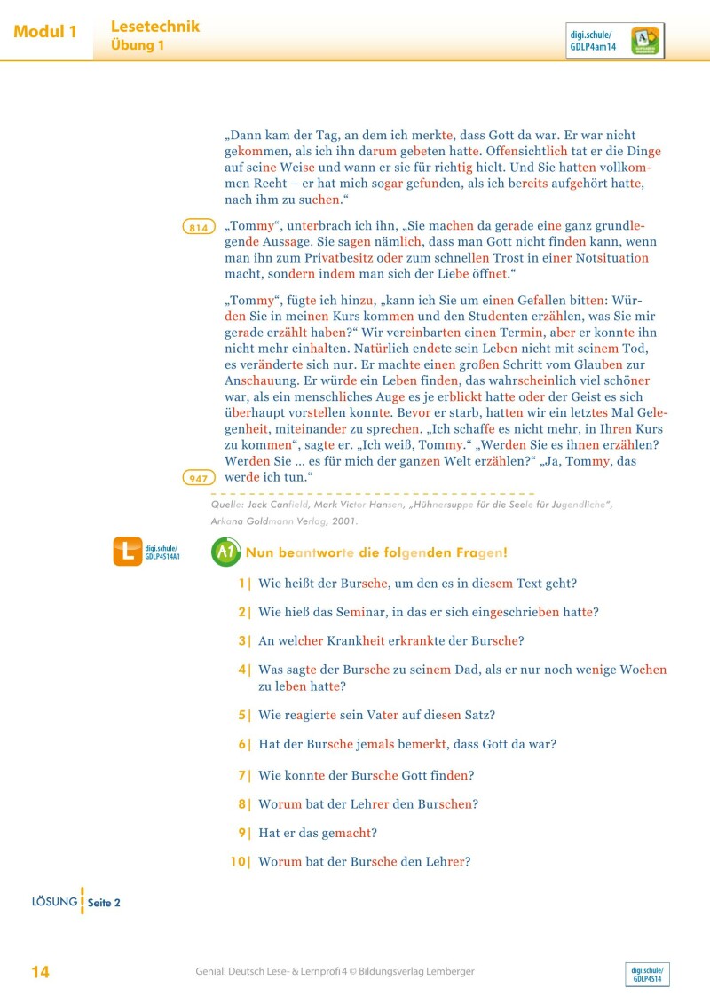 Genial! Deutsch 4 – Lese- und Lernprofi IKT v3.1 / Schulbuch silbierte Ausgabe  PLUS Lizenz