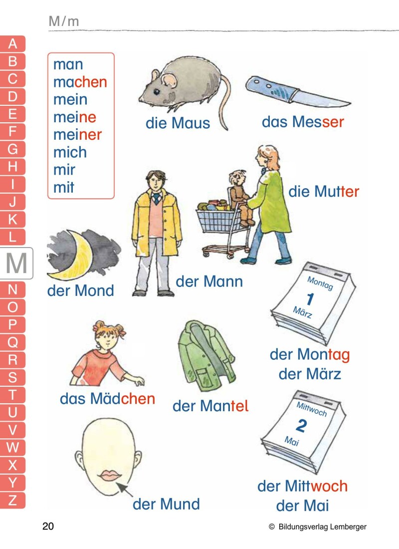 Schlag auf, schau nach… Silbenwörterbuch v.2.1 / Silbenmethode mit Silbentrenner
