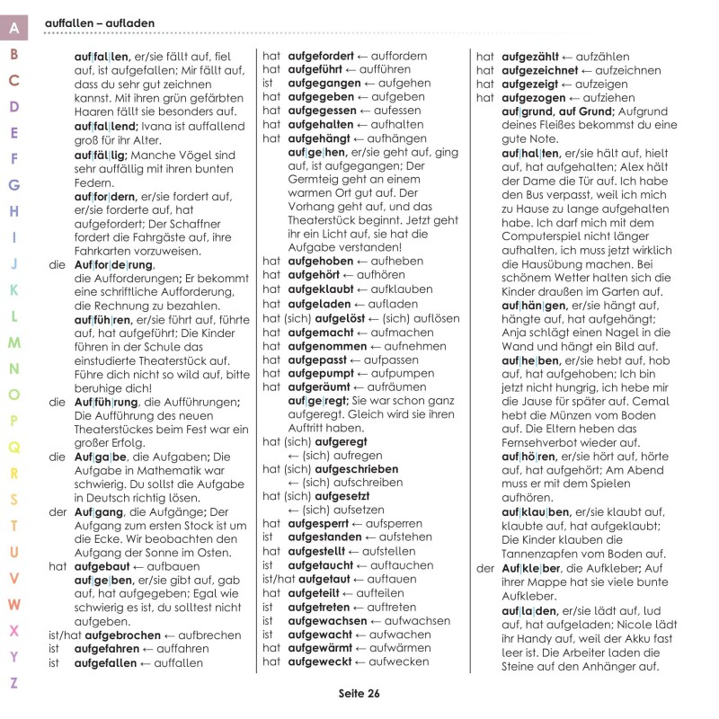 Stichwort DaZ - Lernwörterbuch für Deutsch als Zweitsprache. Ausgabe für die Sekundarstufe 1