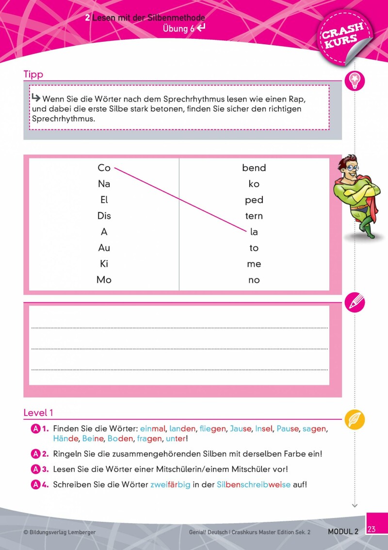 Genial! Deutsch - Crashkurs Lesen: Schulbuch Master Edition