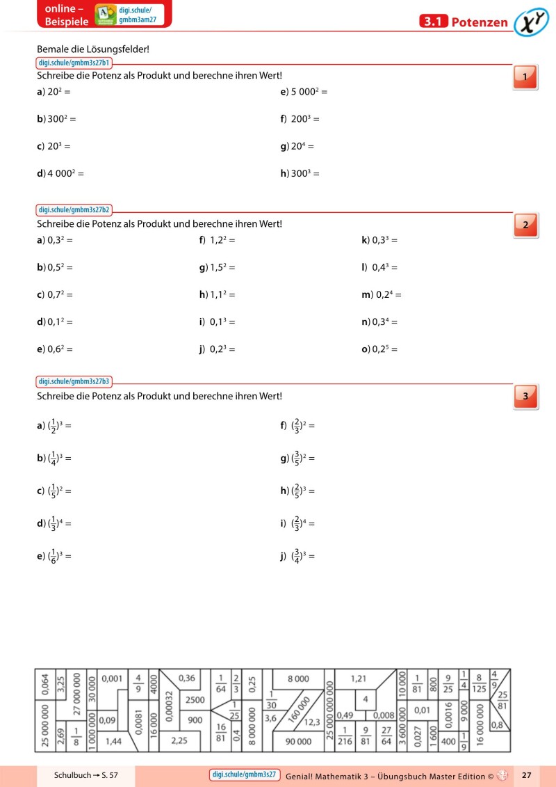 Genial! Mathematik 3 IKT – Übungsteil Basic + Master Edition v3.3