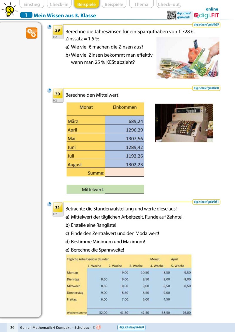 Genial! Mathematik Kompakt 4 IKT v2.2