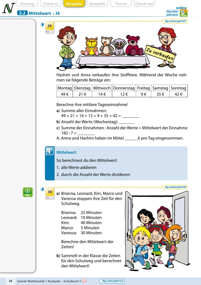 Genial! Mathematik 1 – kompakt IKT_v2.2 Classic: Schulbuch