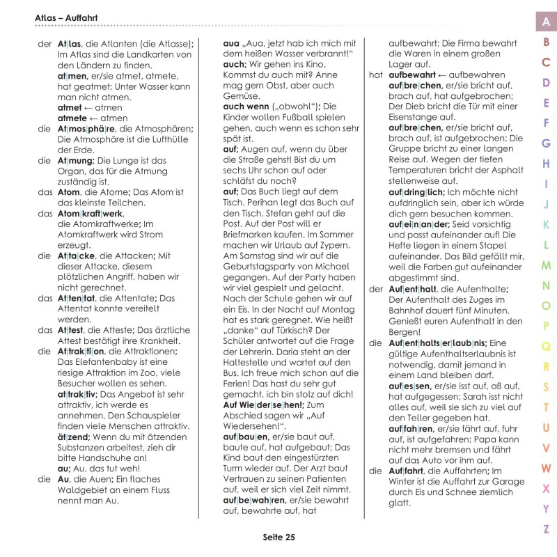 Stichwort DaZ - Lernwörterbuch für Deutsch als Zweitsprache. Ausgabe für die Sekundarstufe 1