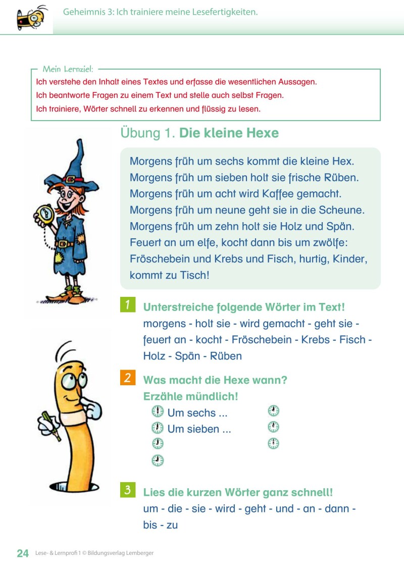 Lese- und Lernprofi 1 LP’23 v1.1 / Schulbuch