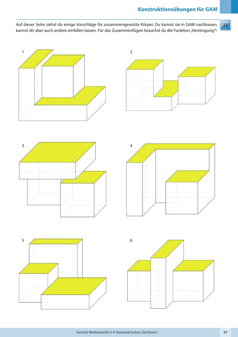 Genial! Mathematik 3-4 – Geometrisches Zeichnen v1.1