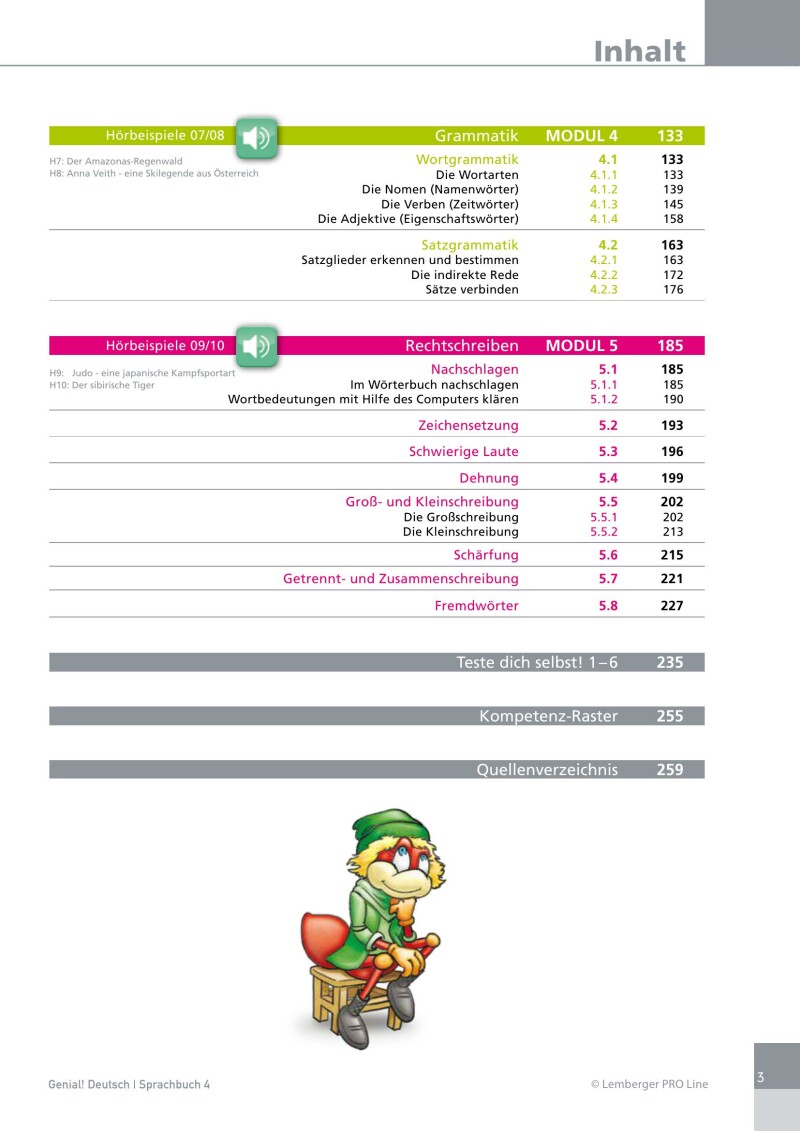 Genial! Deutsch 4 – Sprachbuch IKT NEU: Schulbuch mit digitaler Grundbildung, Lösungsheft, Aufgaben-Manager und Learning Analytics PLUS LIZENZ