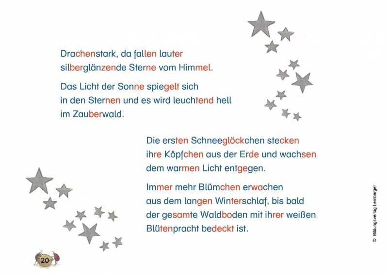 Drago im Zauberwald – Bilderbuch mit Fördermaterial: Die verschwundenen Schneeglöckchen