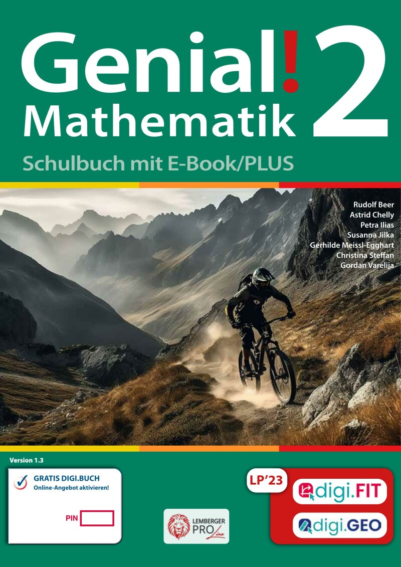 Genial! Mathematik 2 – Schulbuch IKT LP‘23 v.1.3