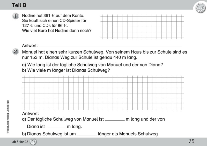 Mathetiger 3 NEU - Schulbuch Tigertrainer - Teil B (für das 2. Semester)