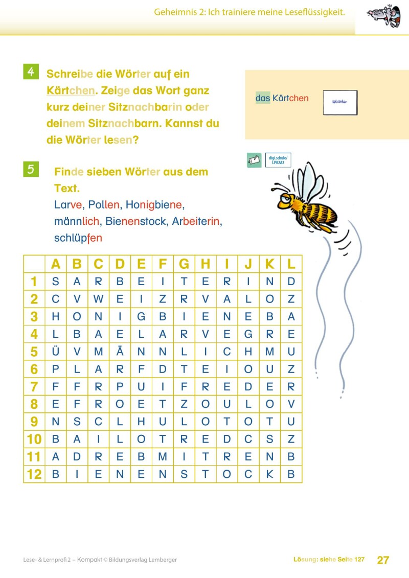 Lese- und Lernprofi 2 KOMPAKT LP’23 v1.1 / Schulbuch – silbierte Ausgabe
