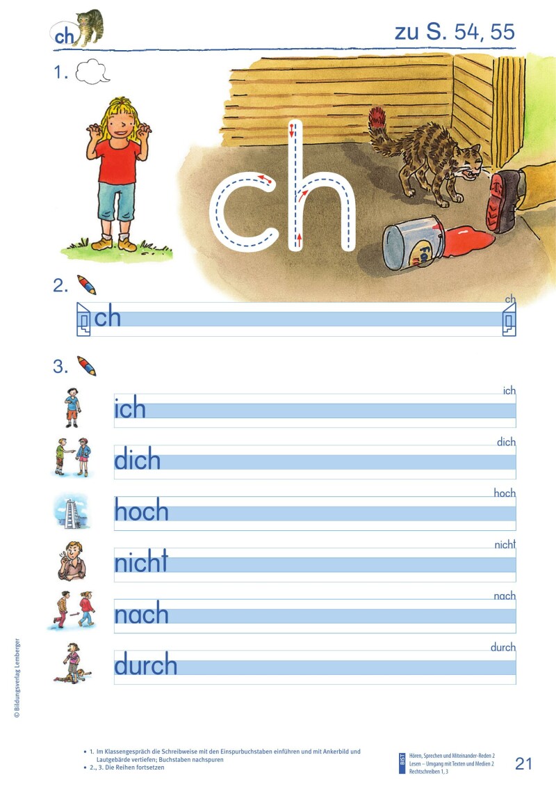 ABC der Tiere 1 - Schulbuch Kompaktausgabe: Schreiblehrgang - Teil B