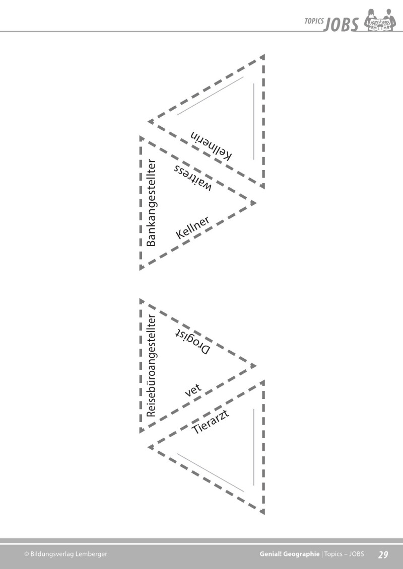 Genial! GW 3 – topics 3: Jobs