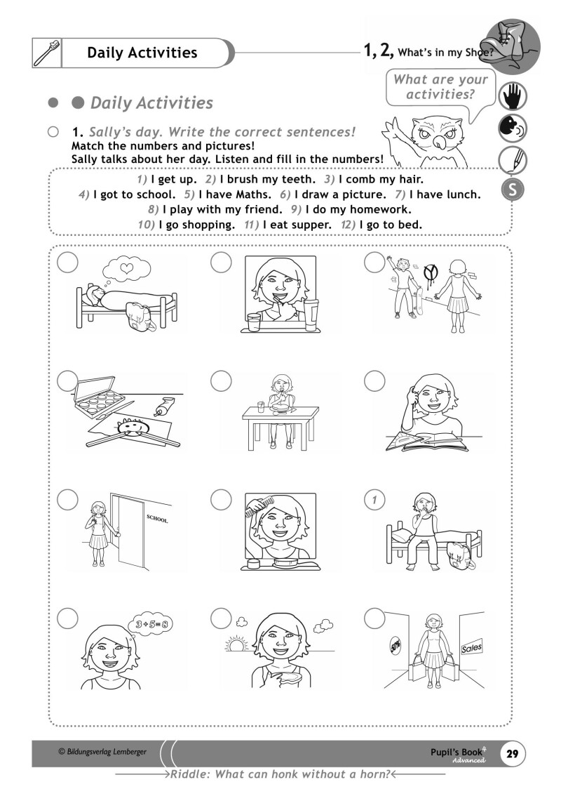 1,2, What's in my Shoe? - Pupil's Book 4 - Advanced