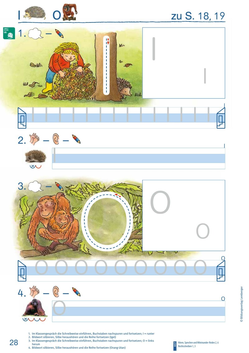 ABC der Tiere 1 – Schulbuch: Schreiblehrgang – Teil A LP‘23 v1.1