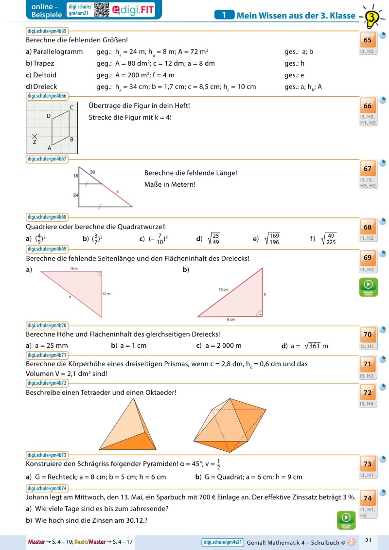 Genial! Mathematik 4 IKT v3.2