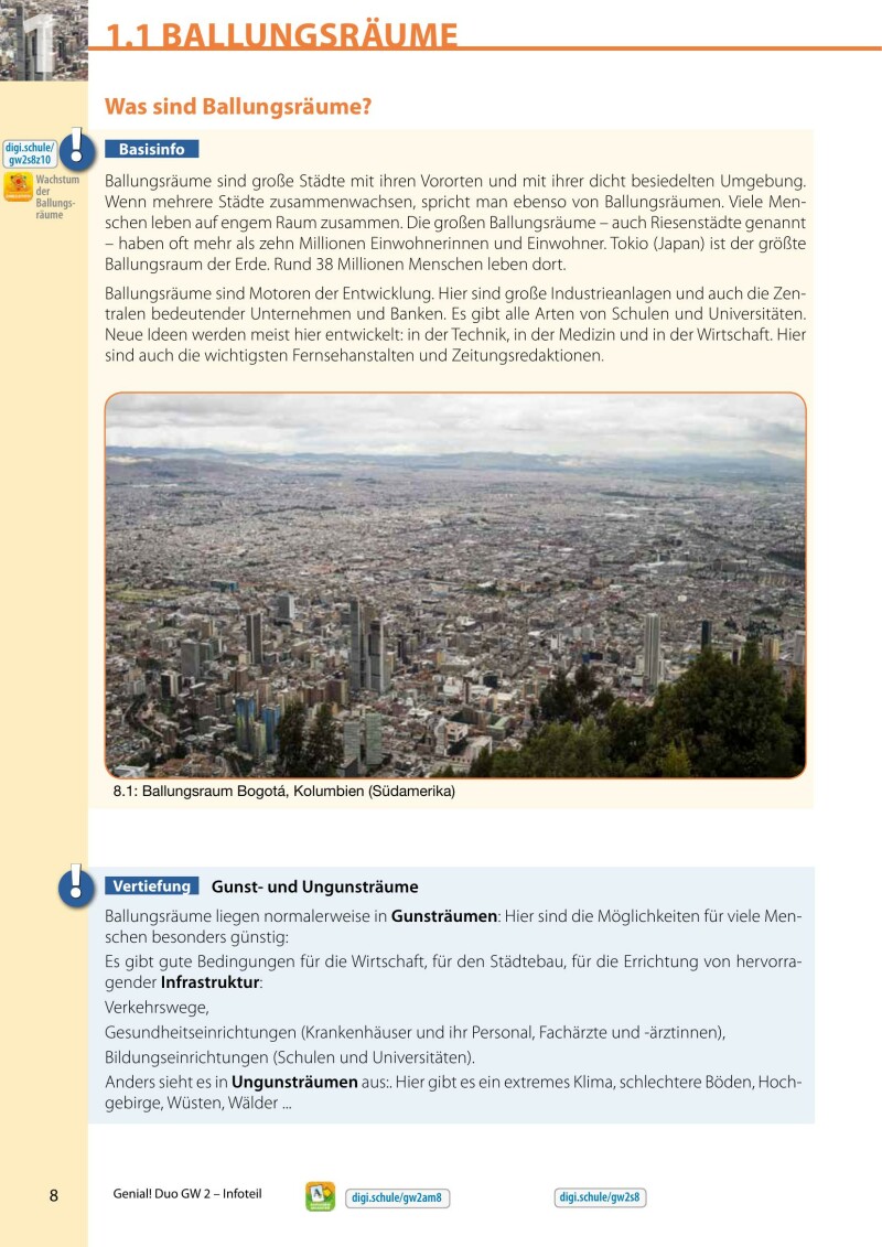Genial! DUO Geographie/Wirtschaftskunde 2 - Info-Teil