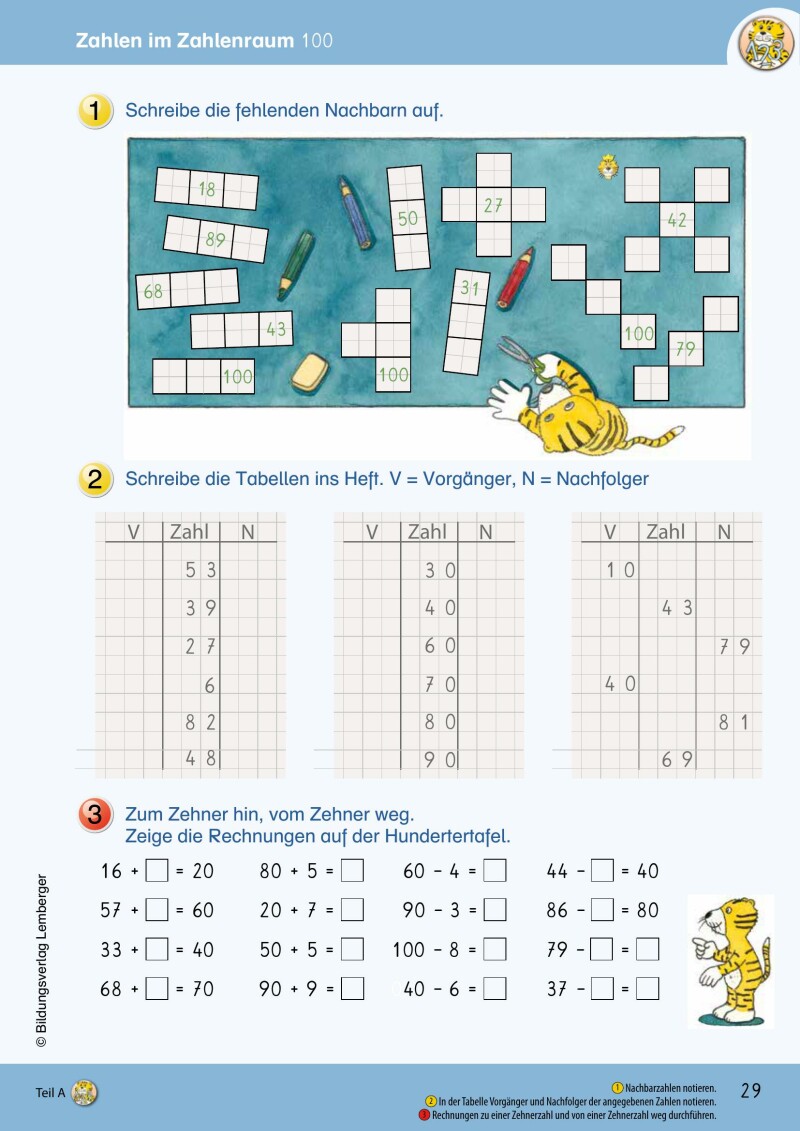 Mathetiger 2 - Schulbuch Teil A (für das 1. Semester)