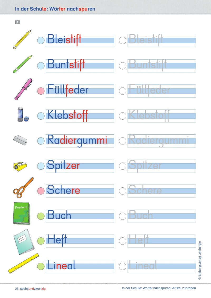 Willkommen – Deutsch als Zweitsprache: Vorkurs - Lesen und Schreiben lernen