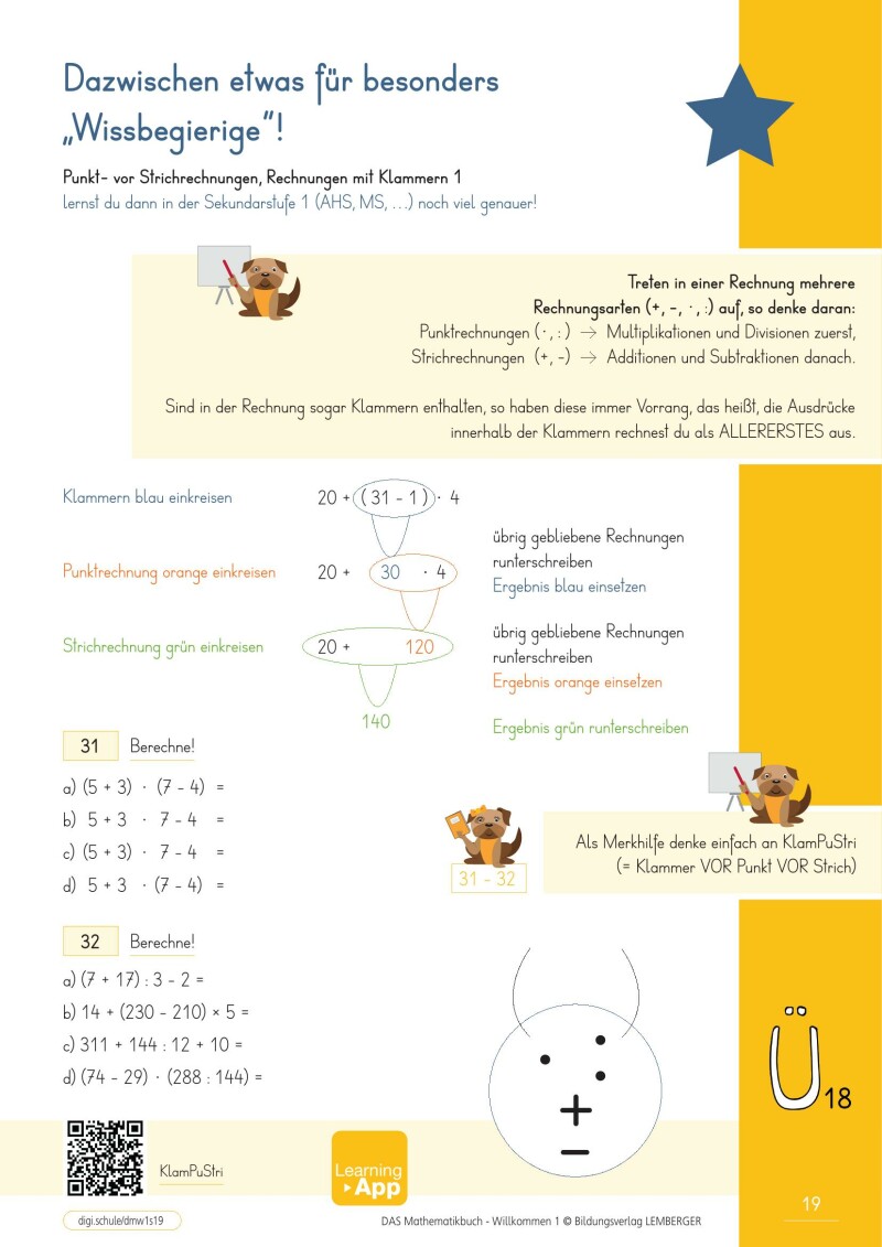 DAS Mathematikbuch - Willkommen in der 1. Klasse MS/AHS_Version 1.1: Schuleinstieg leicht gemacht (mit Gratis E-Book)